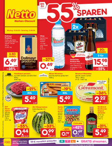 Netto Marken-Discount Prospekt - Angebote ab 10.08.