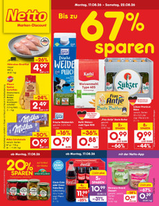 Netto Marken-Discount Prospekt - Angebote ab 17.08.