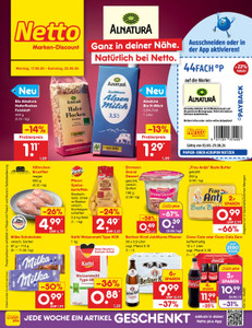 Netto Marken-Discount Prospekt - Angebote ab 17.08.