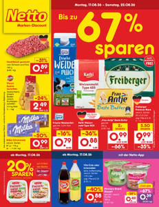 Netto Marken-Discount Prospekt - Angebote ab 17.08.