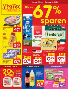 Netto Marken-Discount Prospekt - Angebote ab 17.08.