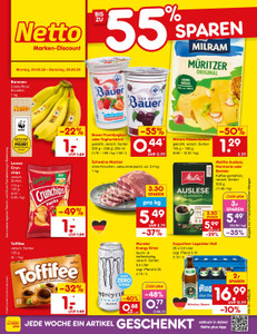 Netto Marken-Discount Prospekt - Angebote ab 24.08. - Seite 1