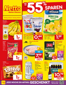 Netto Marken-Discount Prospekt - Angebote ab 24.08. - Seite 1