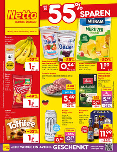 Netto Marken-Discount Prospekt - Angebote ab 24.08. - Seite 1