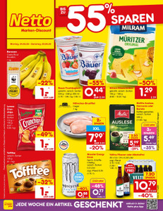 Netto Marken-Discount Prospekt - Angebote ab 24.08.