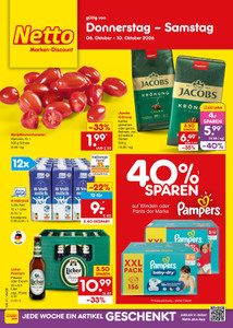 Netto Marken-Discount Prospekt - Angebote ab 05.10.