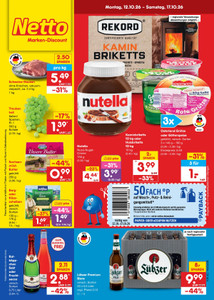 Netto Marken-Discount Prospekt - Angebote ab 12.10.
