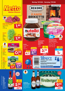 Netto Marken-Discount Prospekt - Angebote ab 12.10.