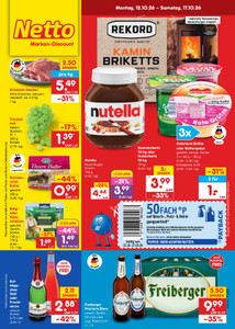 Netto Marken-Discount Prospekt - Angebote ab 12.10.