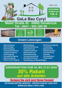 Cyryl Steinreinigung Prospekt - Garten- und Landschaftbau