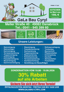 Cyryl Steinreinigung Prospekt - Garten- und Landschaftbau