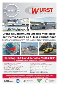 Autohaus Wurst Prospekt - Angebote ab 07.09.