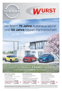 Autohaus Wurst Prospekt - Aktionstage