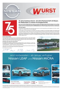 Autohaus Wurst Prospekt - Angebote ab 17.11.
