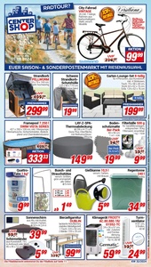 CENTERSHOP Prospekt - Angebote ab 05.08.