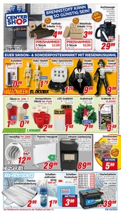 CENTERSHOP Prospekt - Angebote ab 21.10.