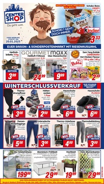 CENTERSHOP Prospekt - Angebote ab 20.01.