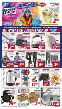 CENTERSHOP Prospekt - Angebote ab 27.01.