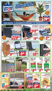 CENTERSHOP Prospekt - Angebote ab 19.04.