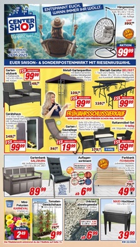 CENTERSHOP Prospekt - Angebote ab 26.05.