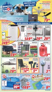 CENTERSHOP Prospekt - Angebote ab 19.07.