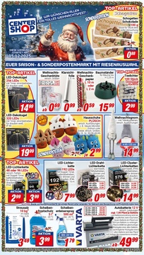 CENTERSHOP Prospekt - Angebote ab 15.12. - Seite 1