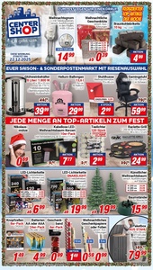 CENTERSHOP Prospekt - Angebote ab 22.12.