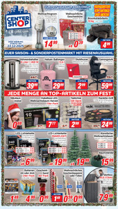 CENTERSHOP Prospekt - Angebote ab 20.12.