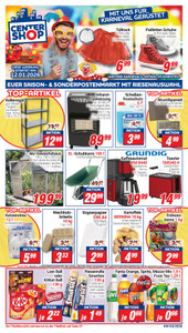 CENTERSHOP Prospekt - Angebote ab 10.01.