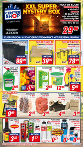 CENTERSHOP Prospekt - Angebote ab 16.02.