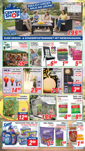 CENTERSHOP Prospekt - Angebote ab 14.03.