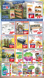 CENTERSHOP Prospekt - Angebote ab 23.03.