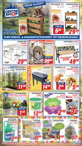 CENTERSHOP Prospekt - Angebote ab 21.03.