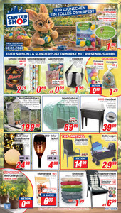 CENTERSHOP Prospekt - Angebote ab 27.03.