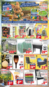 CENTERSHOP Prospekt - Angebote ab 30.03.