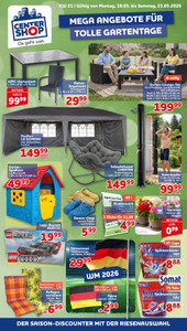 CENTERSHOP Prospekt - Angebote ab 16.05.