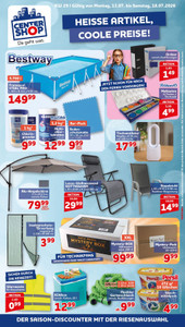 CENTERSHOP Prospekt - Angebote ab 13.07.