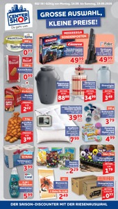 CENTERSHOP Prospekt - Angebote ab 12.09.