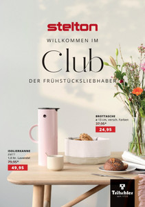 Tritschler Prospekt - Willkommen im Club