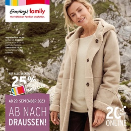 Ernsting's family Prospekt - Angebote ab 29.09.