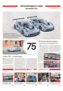 Porsche Prospekt - Motorsport