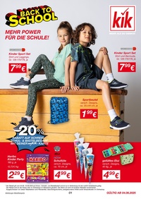 Kik Prospekt - Back to School