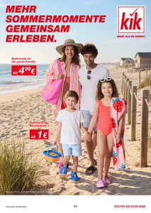 Kik Prospekt - Mehr Sommermomente gemeinsam erleben. - Seite 1