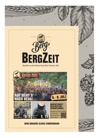 Berg Brauerei Prospekt - Angebote ab 22.06.