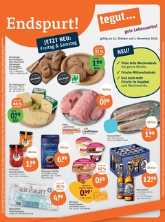 tegut... Prospekt - Angebote ab 27.10. - Seite 1