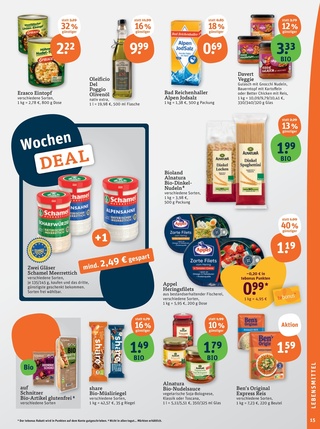 Vorschau des tegut... Prospekts - Bio, Seite 17