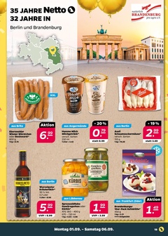 NETTO Prospekt - Angebote ab 01.09.