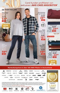 AWG Mode Prospekt - 30 Jahre AWG Card