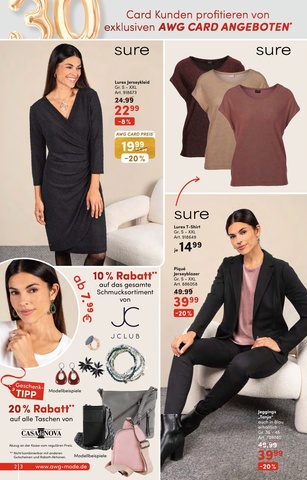 Vorschau des AWG Mode Prospekts - Modetrends, Seite 2