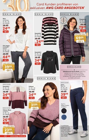 Vorschau des AWG Mode Prospekts - Modetrends, Seite 4